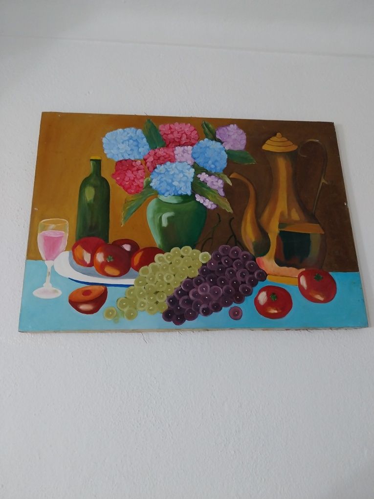 Tela pintada à mão
