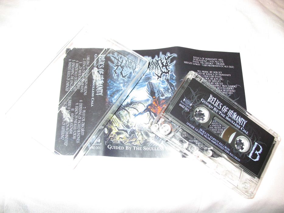 RELICS of HUMANITY два первых альбома на кассетах MC в коллекцию DEATH