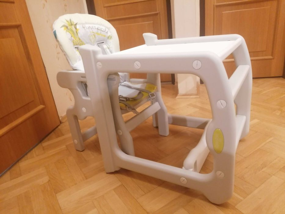 2 w 1_Krzesełko do karmienia/stoliczek z krzesełkiem_Candy Baby Design