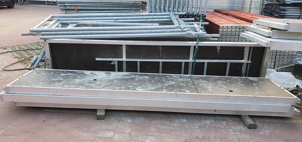 Rusztowanie elewacyjne używane elewacyjne możliwość transportu