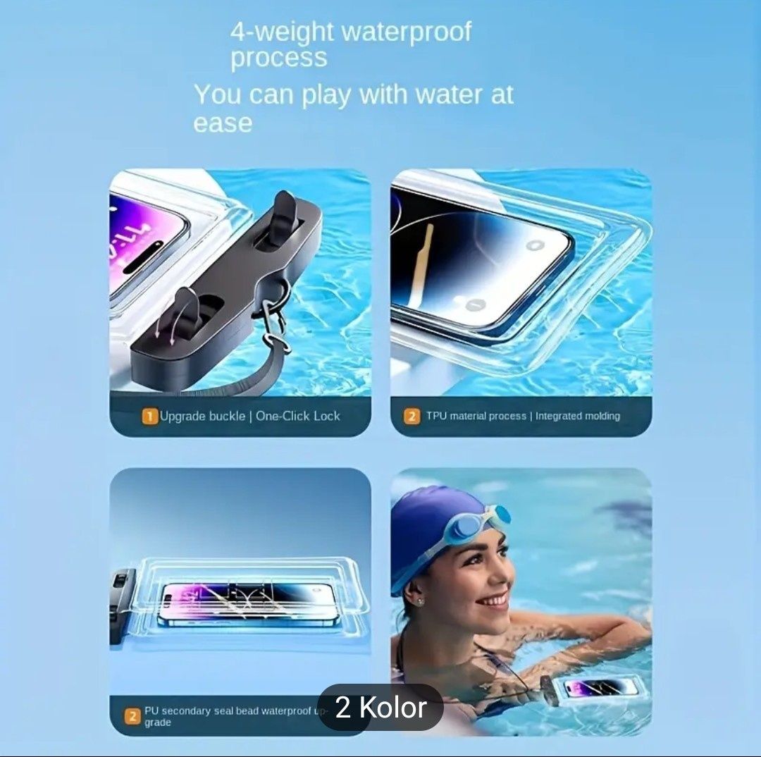 Wodoodporny pokrowiec na telefon