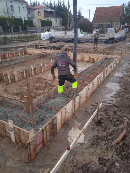 Budowa domów od podstaw.Stan surowy otwarty zamknięty.