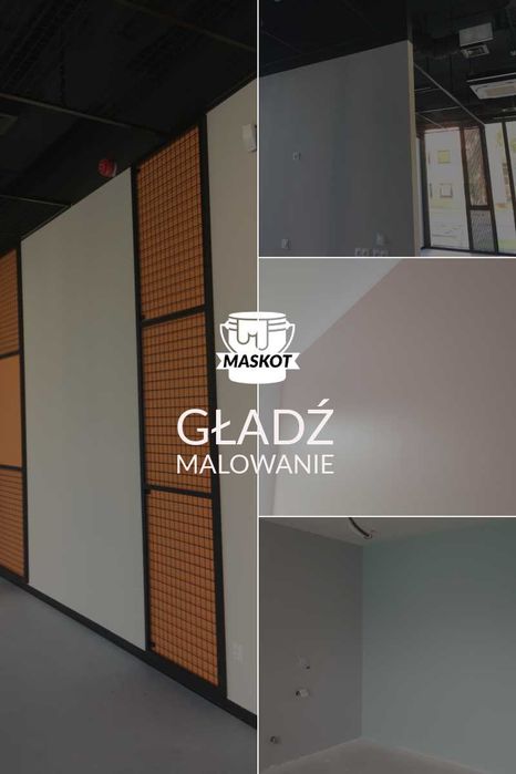 Usługi malarskie Wrocław / Malowanie / Gładź szpachlowa / Gładź