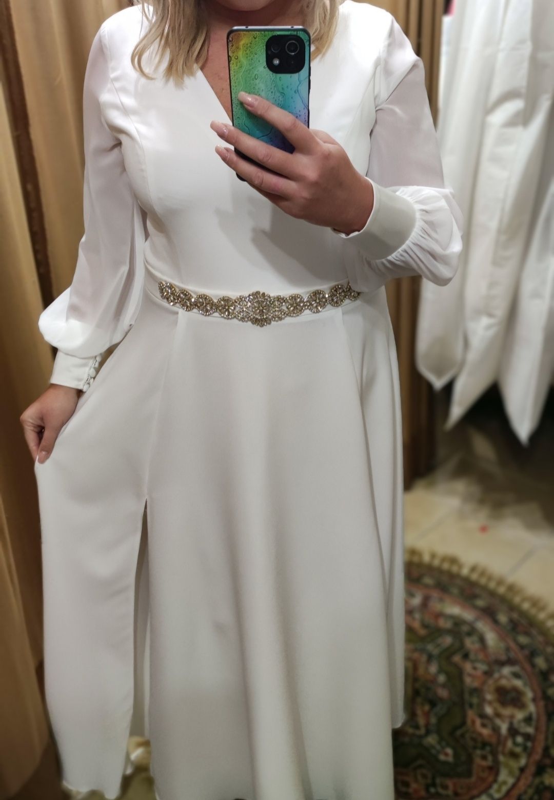 Sukienka ślubna plus size