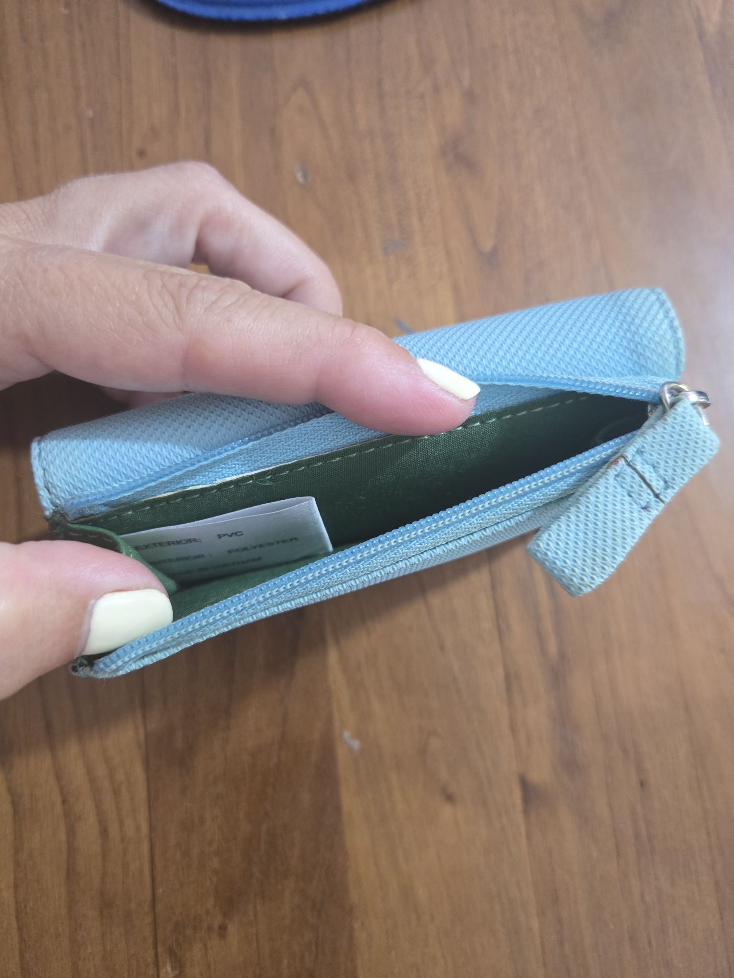 Porta chaves, cartão e moedas Lacoste