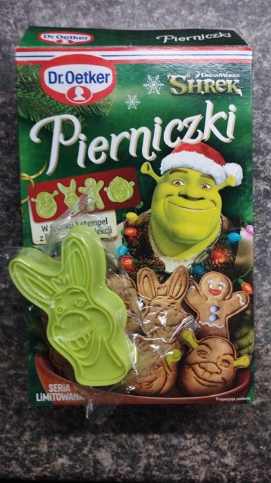 Pierniczki dr Oetker Shrek+ foremka Osioł