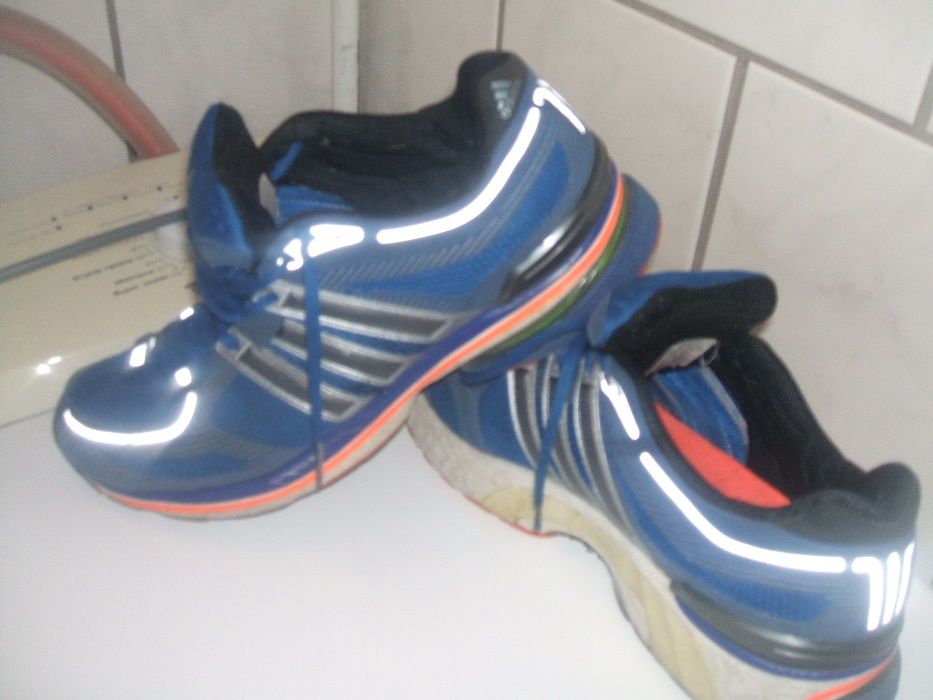 buty męskie sportowe adidas 44. wkładka 30cm niebieskie