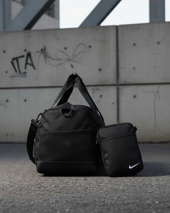 Сумка барсетка Nike Big Swoosh 2в1 набор спортивный дорожный найк