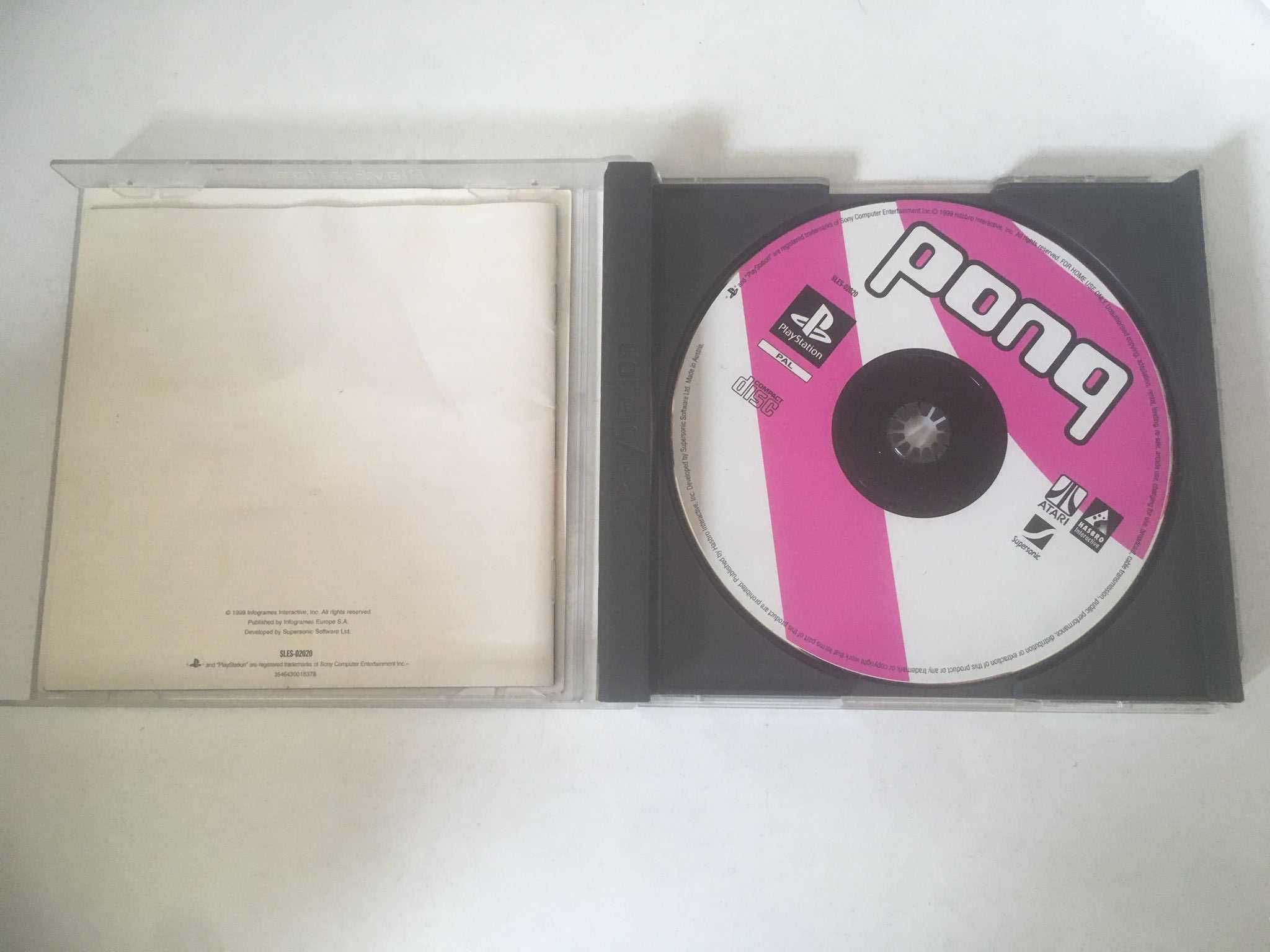 PS1 (Playstation 1) - Pong