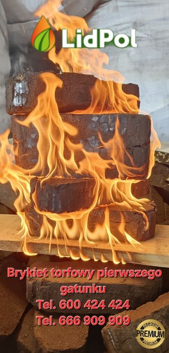 Tani brykiet torfowy dostawa HDS!!
