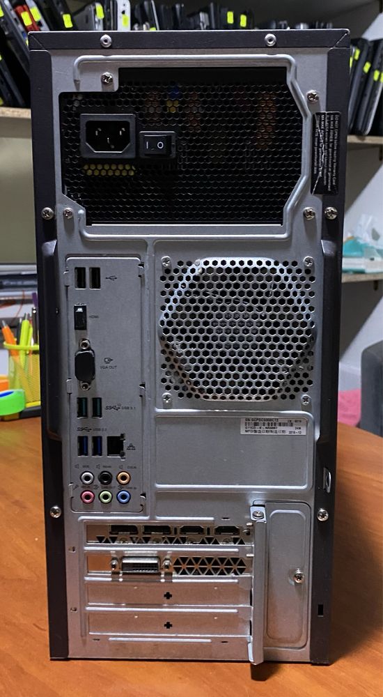 Asus G11CD 8GB RAM/256GB SSD/i5-7400 nvidia 1060 6GB! N2358