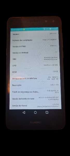 Huawei Y6 (MYA-L41) – 2GB RAM / 16GB Armazenamento