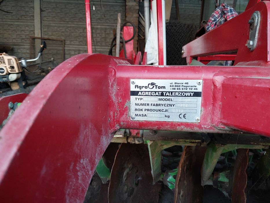 brona talerzowa,agregat talerzowy