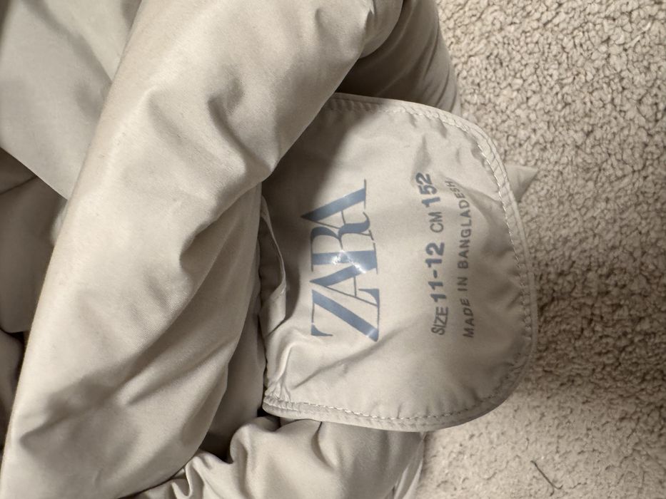 Зимова куртка пуховик Zara 11-12 років