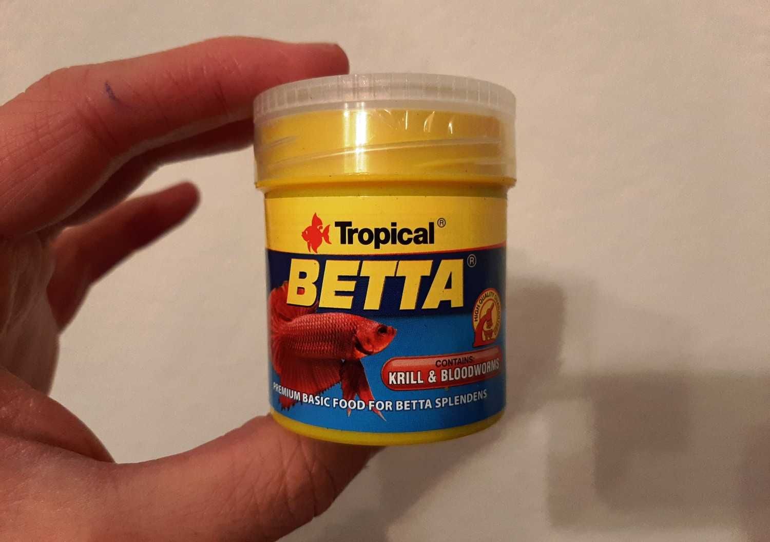 Comida para Peixes - Tropical Betta - Krill e Bloodworm 50ml