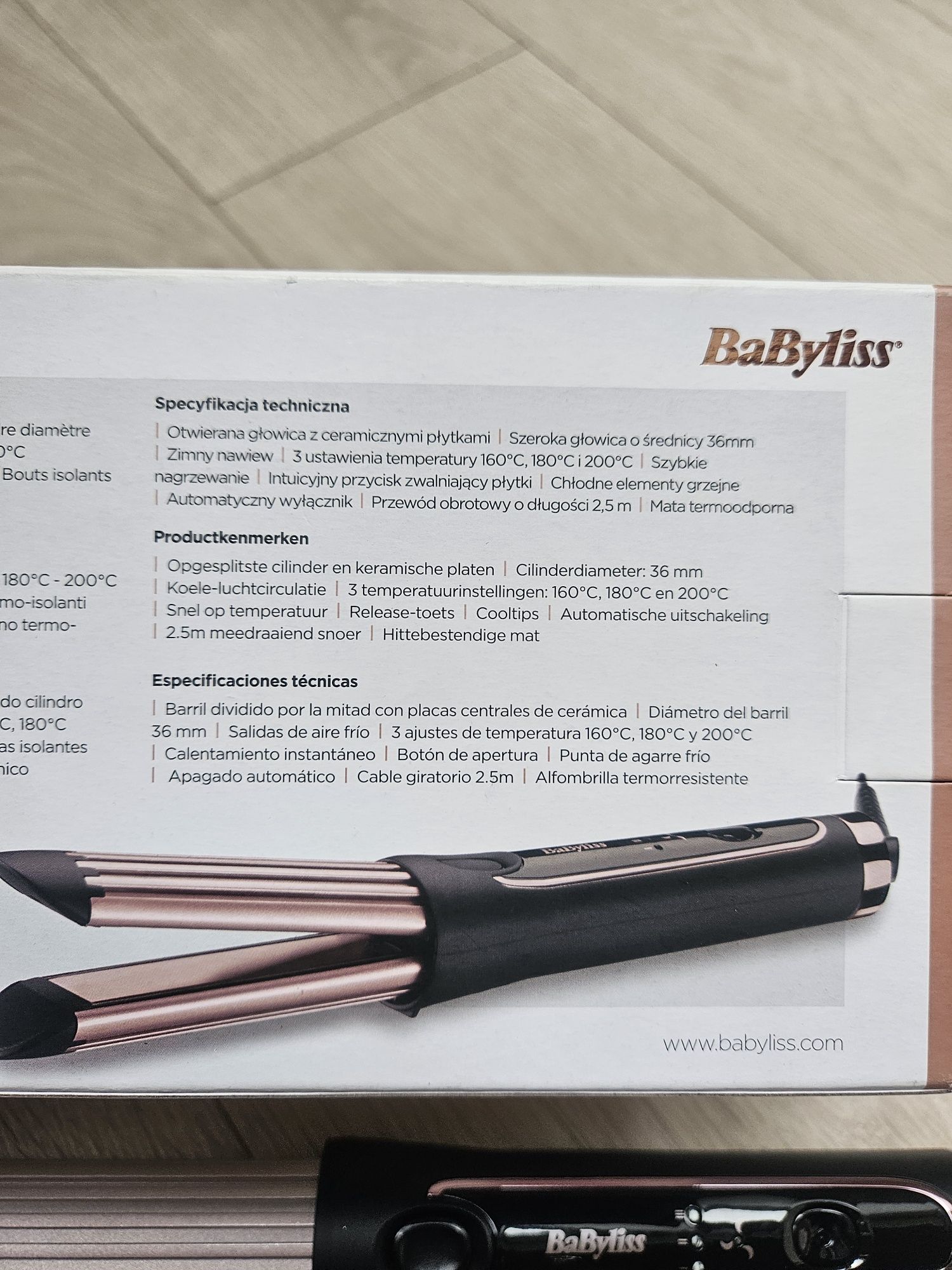 Lokówka BABYLISS C112E Curl Styler Luxer