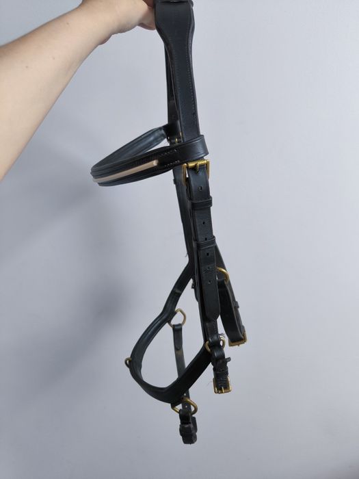 Ogłowie horseware Rambo micklem multibridle xfull czarne Anatomiczne