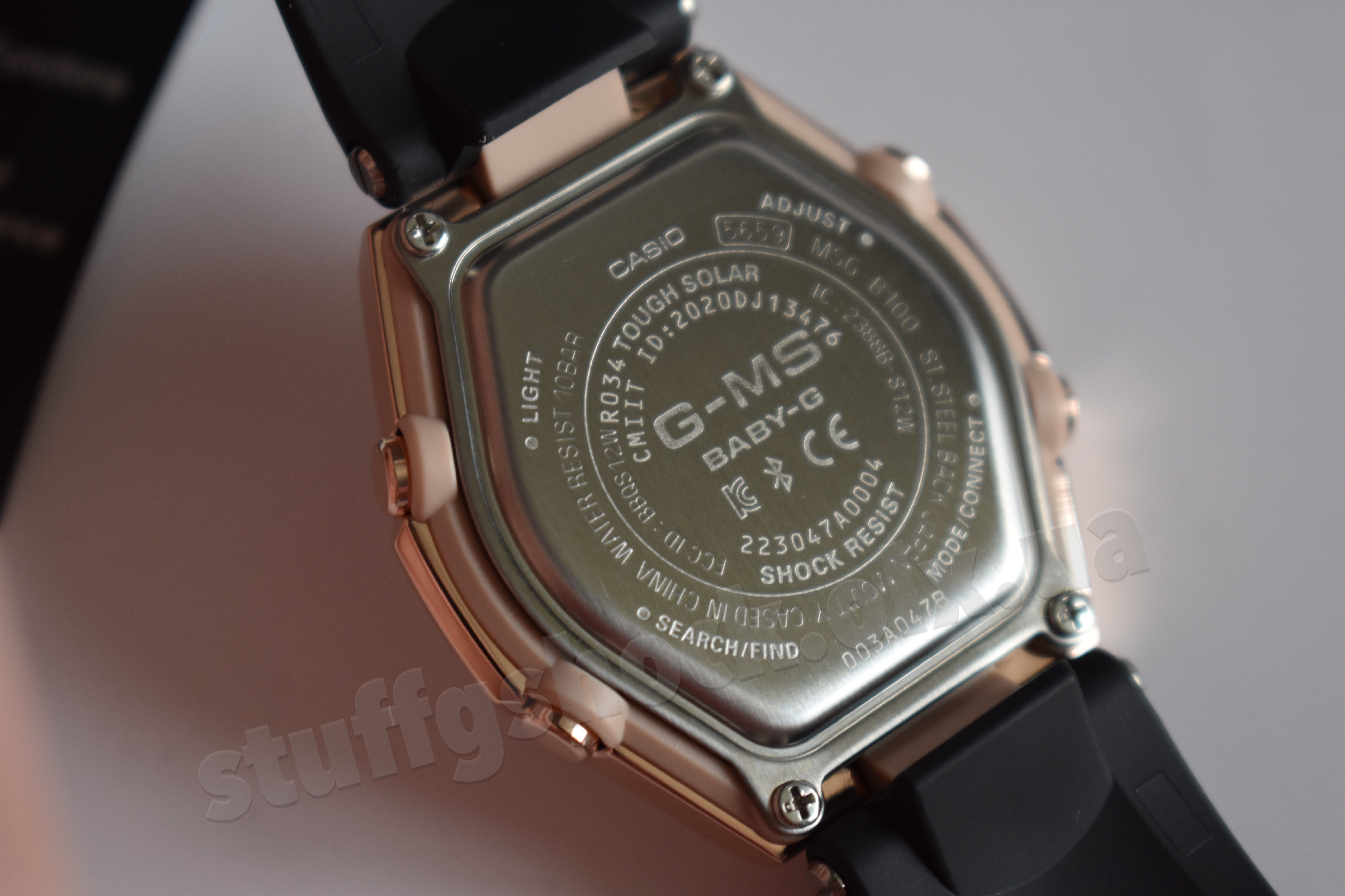 Casio Baby-G MSG-B100G-1A NEW ORIGINAL | Solar | Жіночі