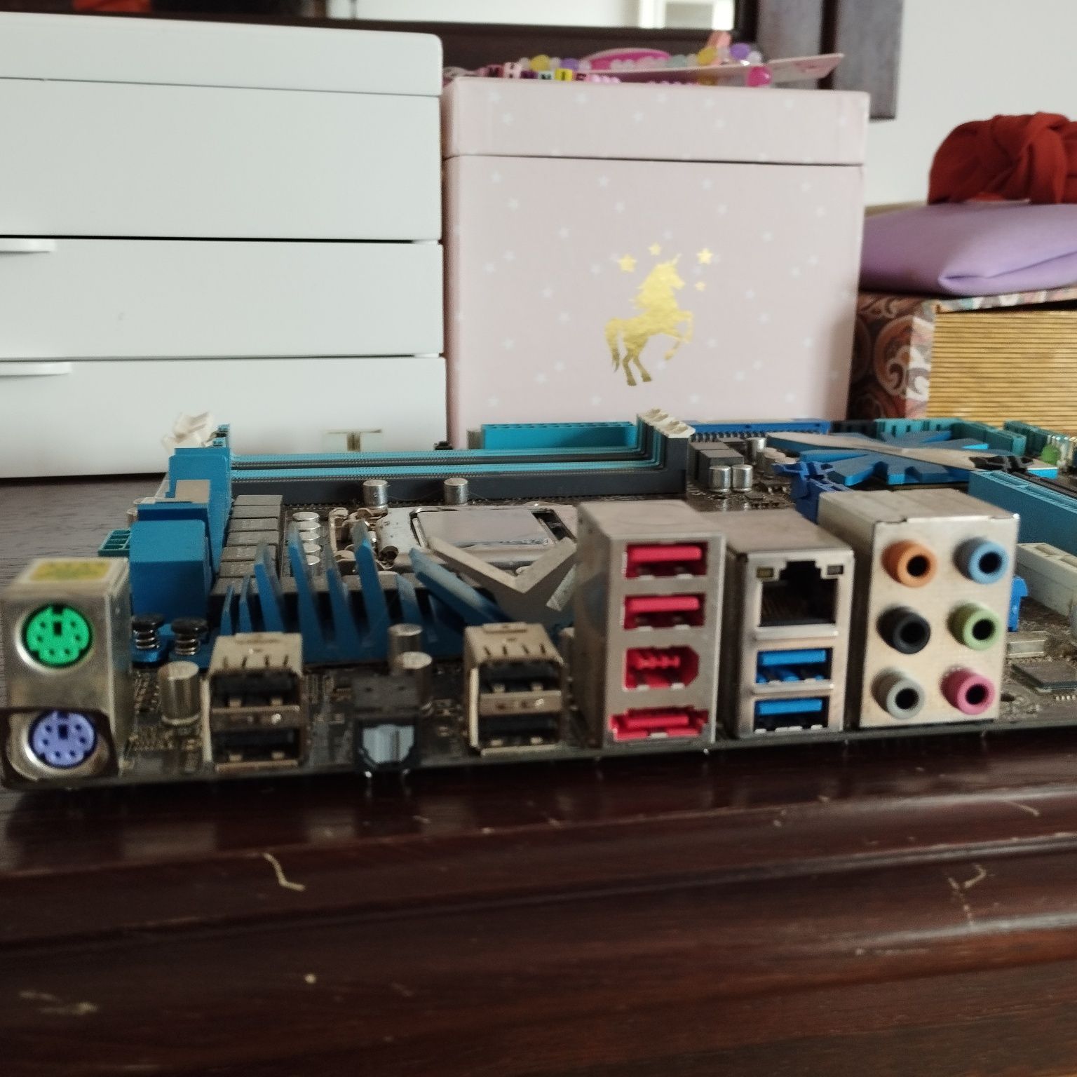 Motherboard p7p55d-e + Processador i5 750