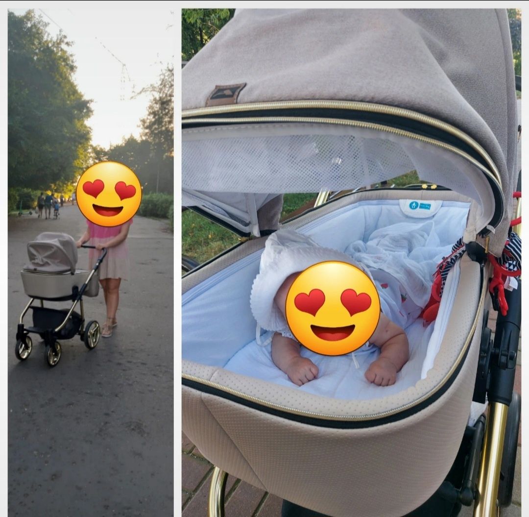 Wózek gondola i spacerówka po 1 dziecku