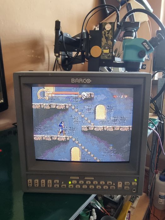 Monitor Barco ADVM-10 composite, svhs
