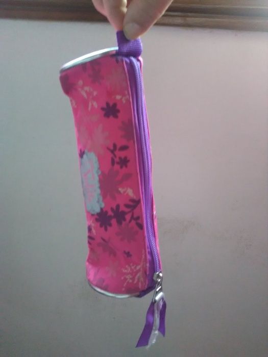 Bolsa tiracolo e estojo Violeta Disney