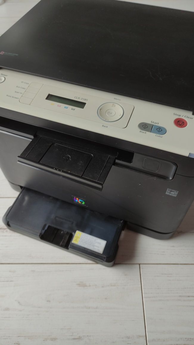Drukarka laserowa skaner kopiarka CLX 3185 nie działa