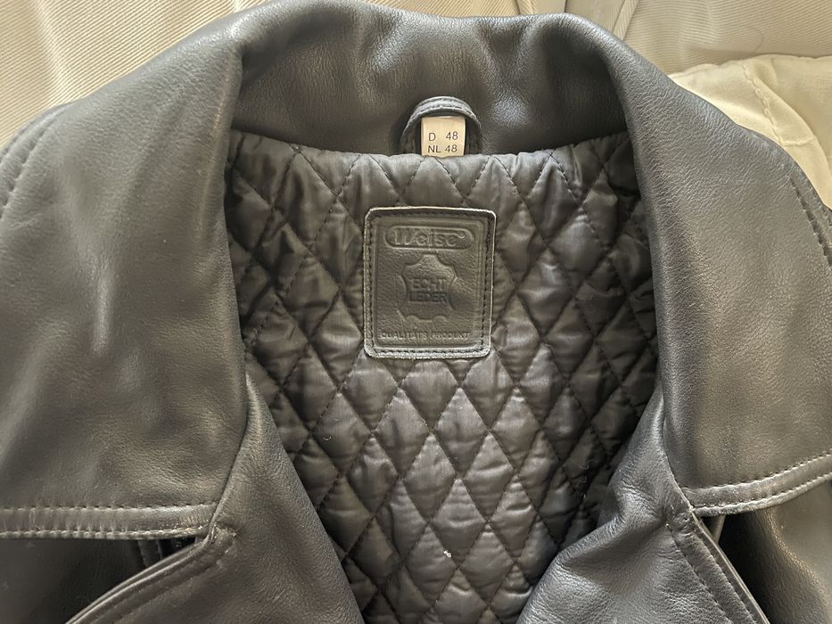 Blusão motar em pele vintage