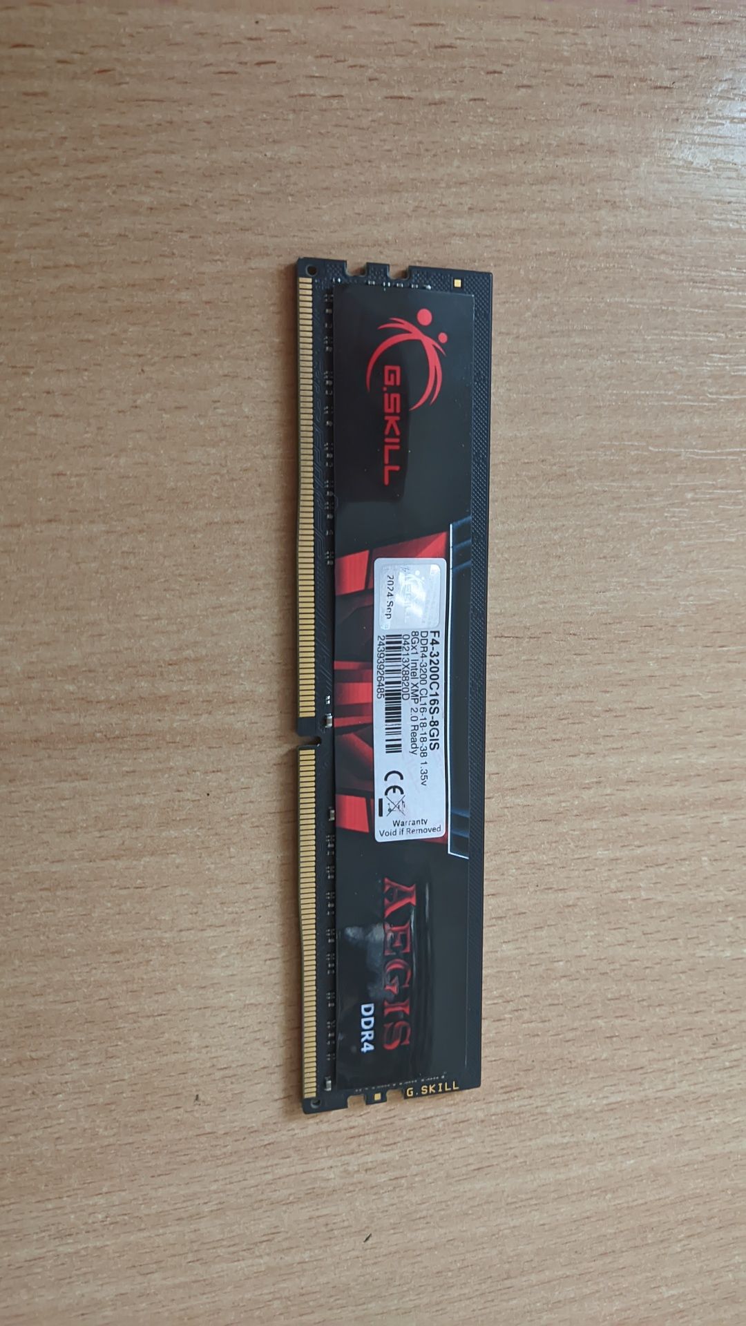 Ddr4 8gb 3200mhz g.skill
