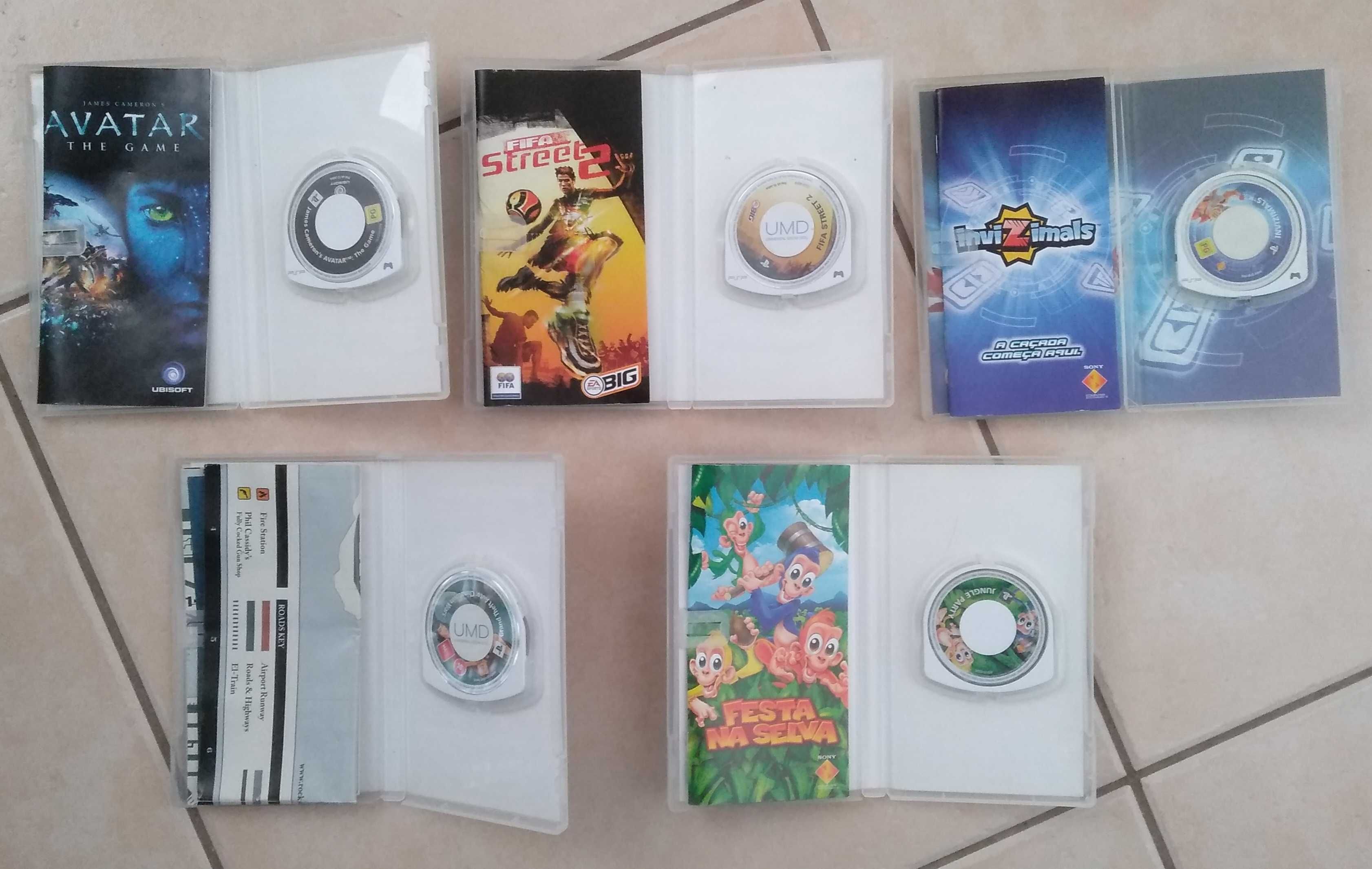 5 jogos para PSP