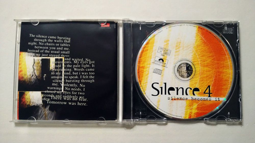 Silence 4 - Silence becomes it - Tenho vários CDs anunciados