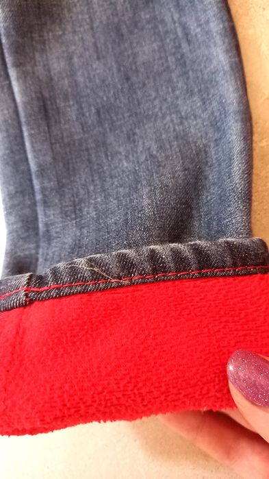 Джинсы на флисе 2-3года.Рост 98