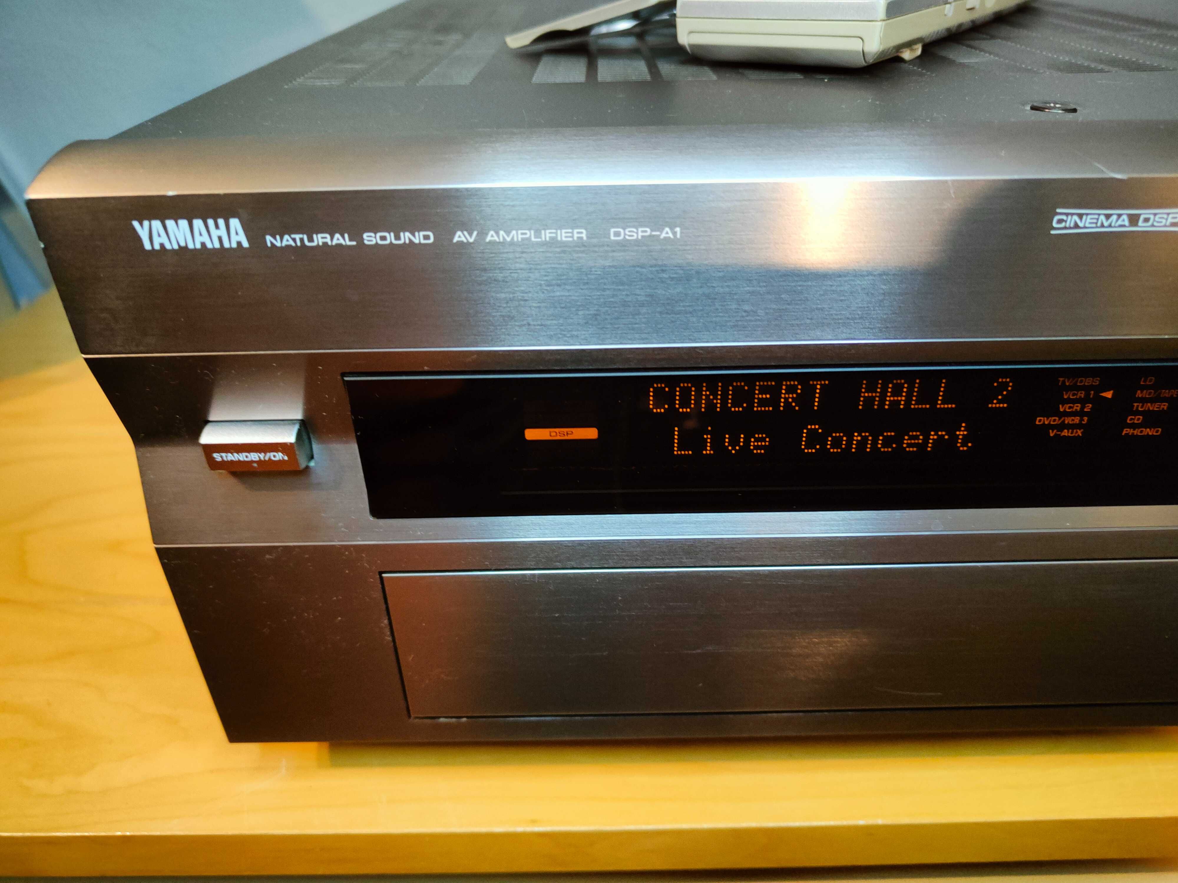 YAMAHA DSP-A1 potężny wzmacniacz audio video Japan pilot
