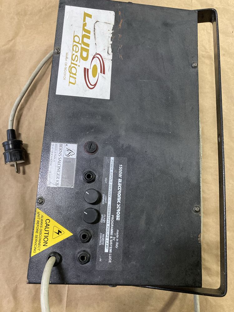 Stroboskop Electronic Strobe 1500W