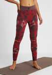 Yogasercher legginsy Quartz Rouge. S/XS