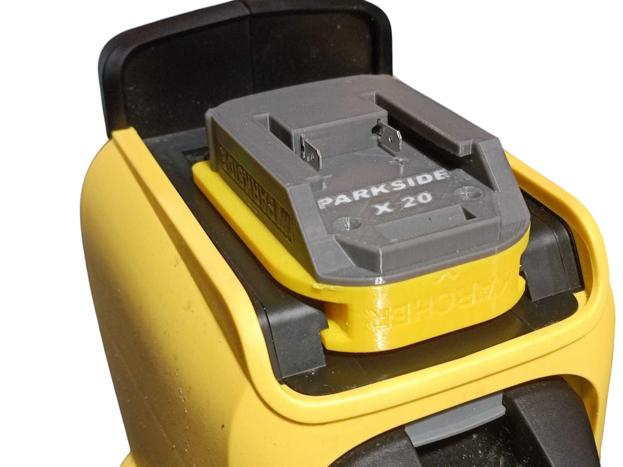 Adapter Karcher na baterie Parkside przejściówka