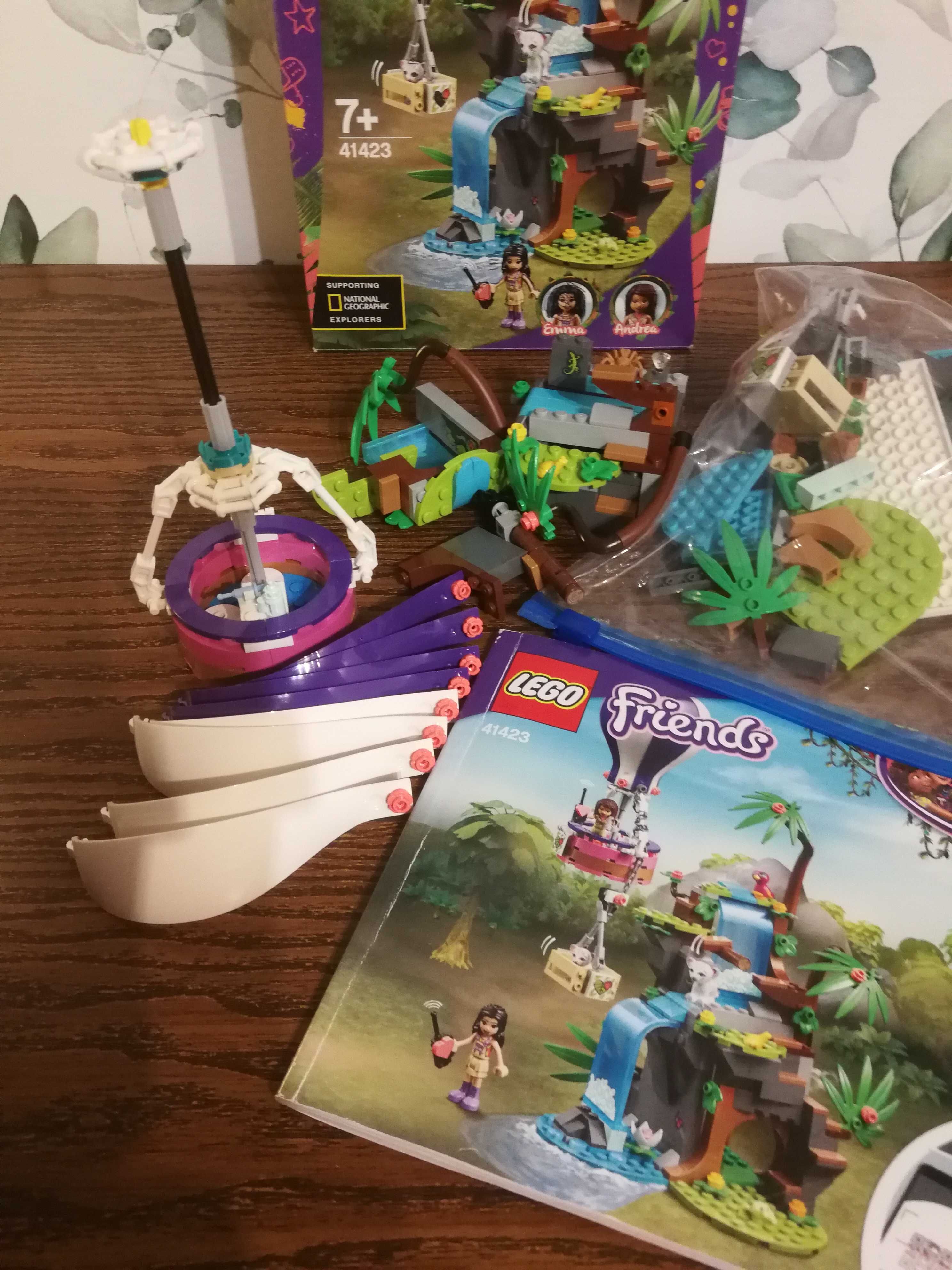LEGO Friends Balonem na ratunek tygrysowi 41423