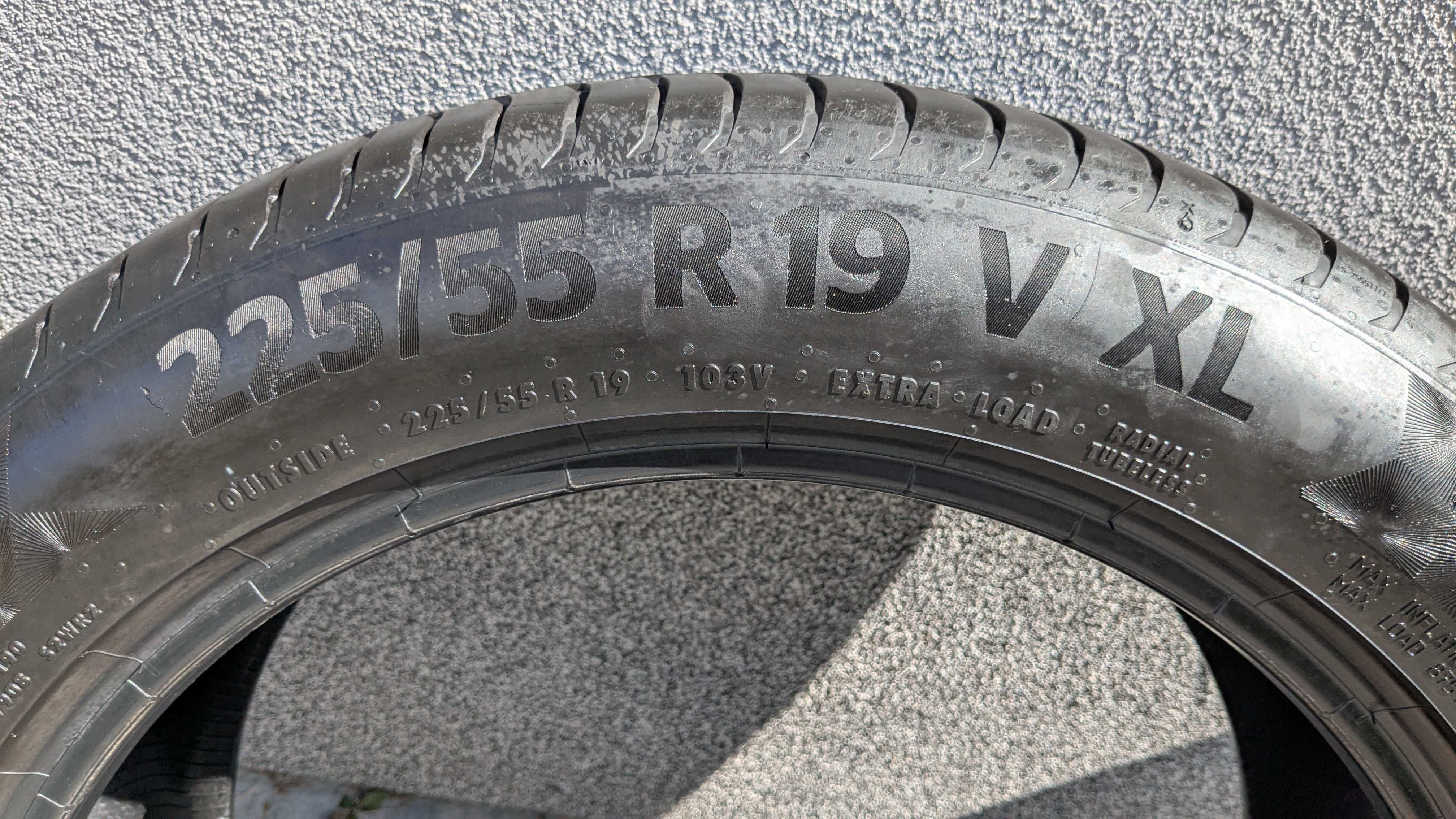 4x Continental PremiumContact 6 225/55 R19 2023r