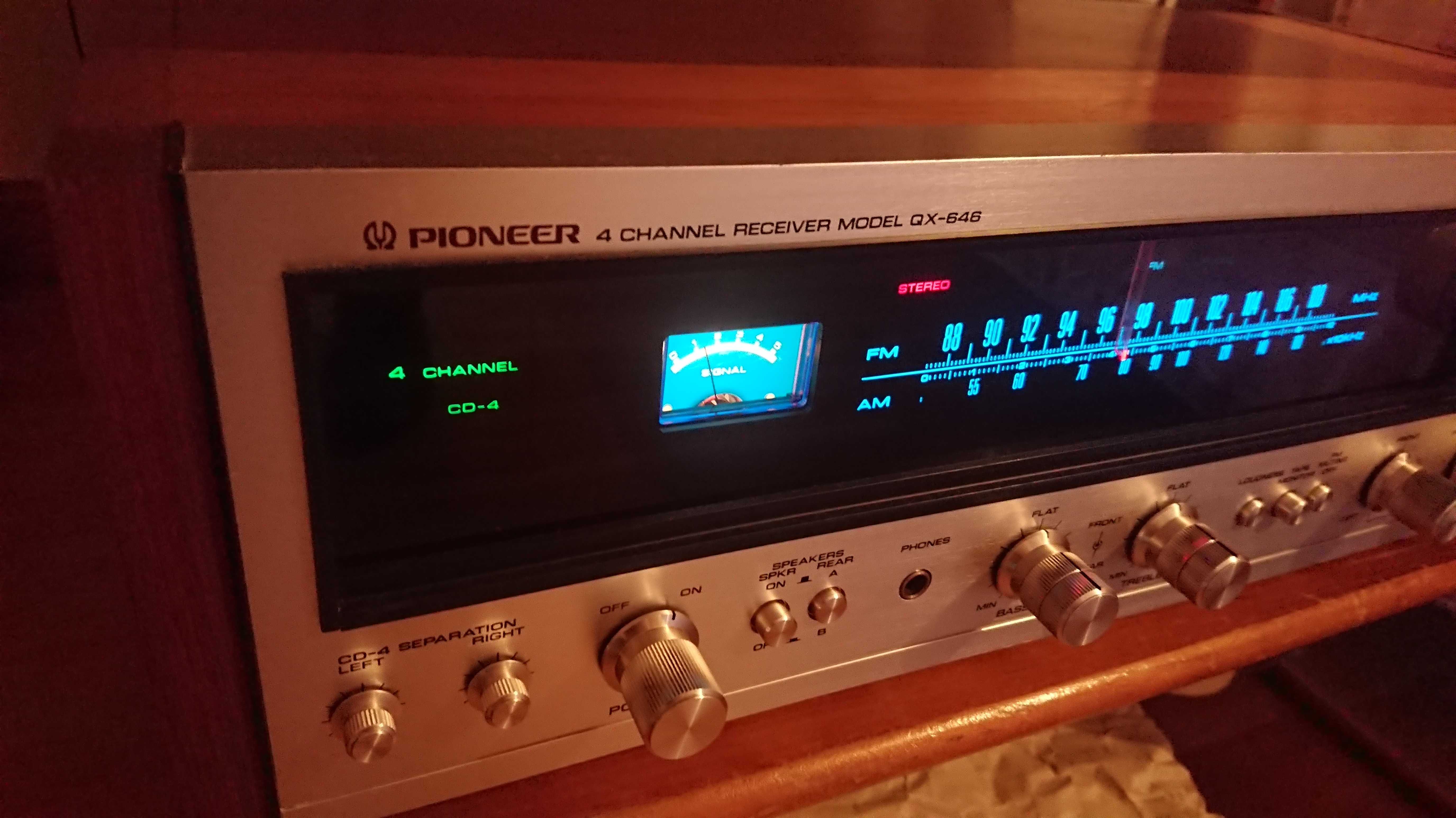 Amplificador receiver Pioneer QX 646