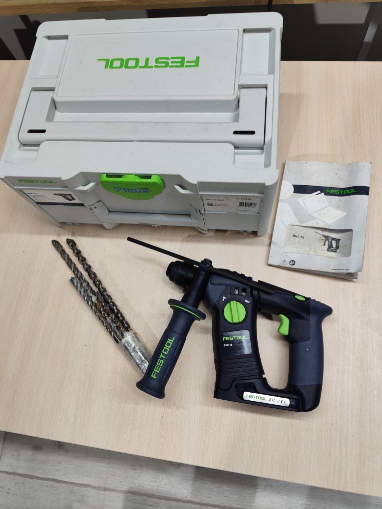 Festool THS 18 безщітковий акумуляторний перфоратор Фестул оригінал