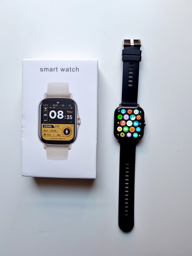 Smartwatch ZESTAW z ładowarką