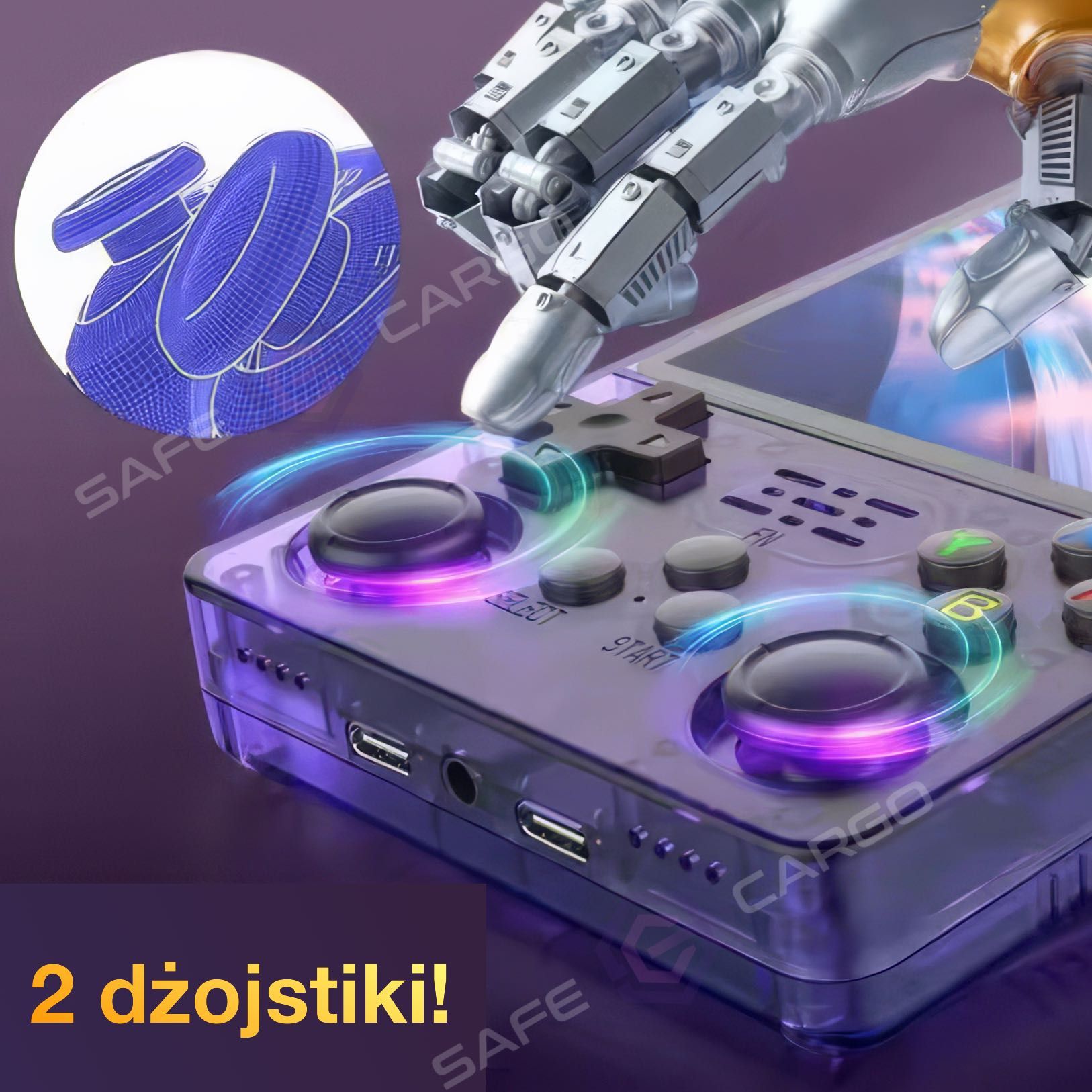 Konsola do Gier R36Plus – 4.0" – 16GB –Wi-Fi  / ARKOS – Emulator Retro
