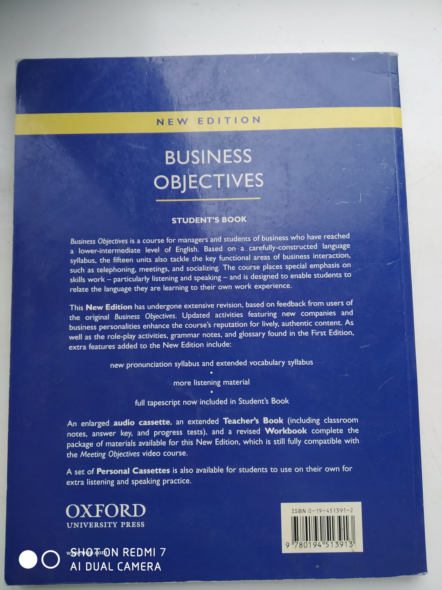 Книга підручник Business objectives учебник английского