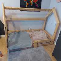 Sprzedam drewniane  łóżko domek 160x80 uzywane