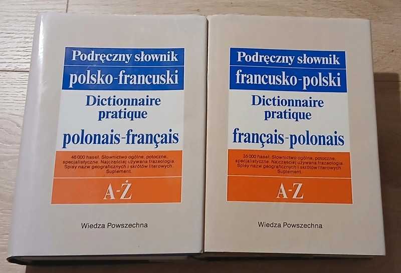 Podręczny słownik polsko francuski francusko polski