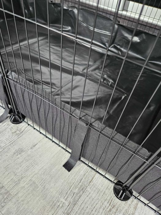 Klatka dla gryzoni chomików królików świnek z drzwiami i podłogą NOWA