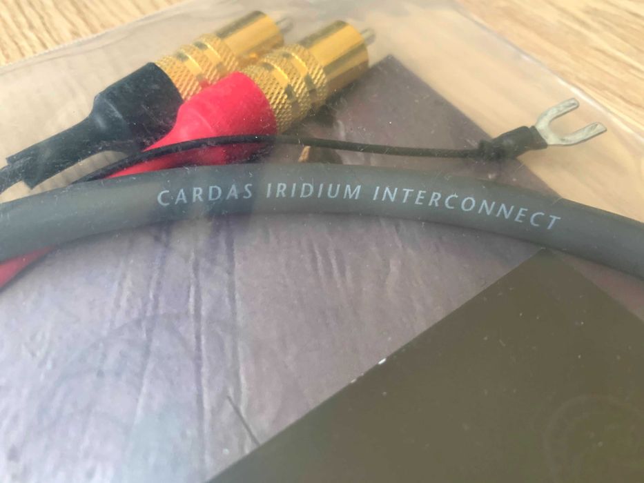 Межкомпонентный (межблочный) кабель Cardas Iridium Phono