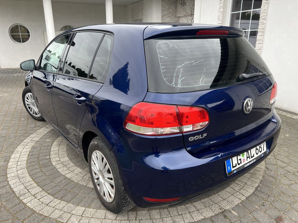 VW GOLF 6 klima NAvi SERWIS 1,2 benzyna 105km NIEMCY 2011R