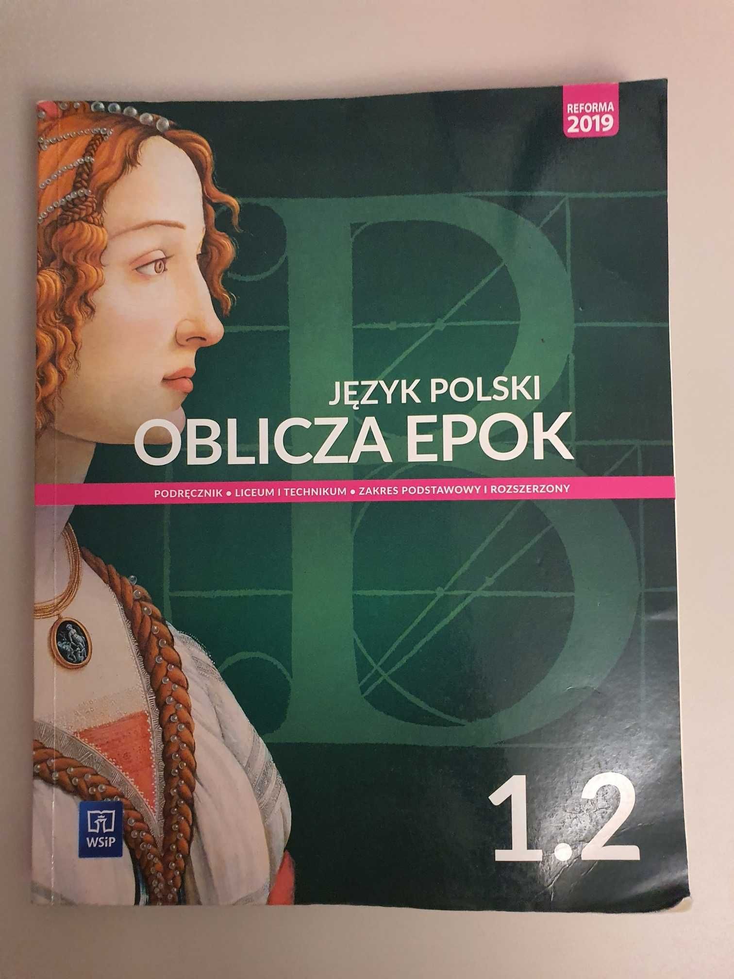 OBLICZA EPOK 1.2 j. polski podręcznik technikum/liceum