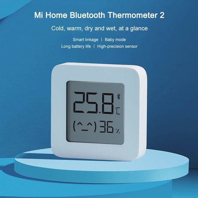 Zestaw 5szt. Czujnik temperatury i wilgotności Xiaomi Hygrometer 2